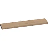 Brauer Creek Topblad Vrijhangend 240,2x50cm - Massief Eiken - Lamellen Eiken Naturel - Badkamermeubels, Wastafelbladen - 8720359347978