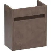 Brauer Adore Fonteinonderkast 39,5x21,6cm MFC - Linksdraaiend - Erosion - 8720359388049 - Wastafels, Fonteinen, Fonteinonderkasten