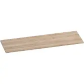 Brauer Ocean Slim Topblad 139,4x46cm - MFC - Sunlit - Badkamermeubels, Wastafelbladen - 8720359349248