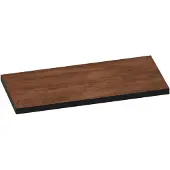 Brauer Ocean Edge Topblad 99,6x46cm - MFC - Forest Cacao - Badkamermeubels, Wastafelbladen - 8720359377272