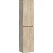 Brauer Joy Hoge Kast 160x35x35cm MFC - Forest Wheat - Badkamermeubels, Kolom- En Zijkasten, Hoge Kasten - 8720359308276