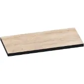 Brauer Ocean Edge Topblad 99,6x46cm - MFC - Forest Wheat - Badkamermeubels, Wastafelbladen - 8720359377180