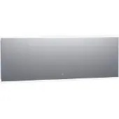 Brauer Jasper Spiegel 200x70cm - LED Velichting Boven & Onder - Glas - Rechthoekig - Spiegels, Badkamerspiegels - 8720359339416