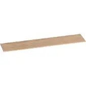 Brauer Ocean Slim Topblad 220,4x46cm - Massief Eiken - Lamellen Eiken Naturel - Badkamermeubels, Wastafelbladen - 8720359347244