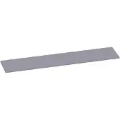 Brauer Ocean Slim Topblad 220,4x46cm - MDF - Mat Grijs - Badkamermeubels, Wastafelbladen - 8720359348470