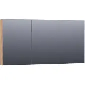 Brauer Impress Spiegelkast 139x70cm MFC 3 Deuren - Chateau - Spiegels, Spiegelkasten - 8720359345226