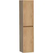 Brauer Joy Hoge Kast 160x35x35cm MFC - Forest Tan - Badkamermeubels, Kolom- En Zijkasten, Hoge Kasten - 8720359308252