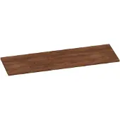 Brauer Ocean Slim Topblad 139,4x46cm - MFC - Forest Cacao - Badkamermeubels, Wastafelbladen - 8720359349347