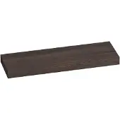 Brauer Creek Topblad Vrijhangend 139,4x50cm - Massief Eiken - Lamellen Eiken Zwart - Badkamermeubels, Wastafelbladen - 8720359347701