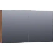 Brauer Impress Spiegelkast 119x70cm MFC 2 Deuren - Forest Cacao - Spiegels, Spiegelkasten - 8720359345011