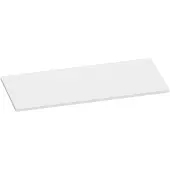 Brauer Ocean Slim Topblad 99,6x46cm - MDF - Mat Wit - Badkamermeubels, Wastafelbladen - 8720359348142