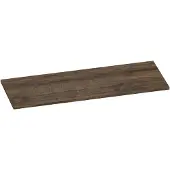 Brauer Ocean Slim Topblad 119,6x46cm - MFC - Grove - Badkamermeubels, Wastafelbladen - 8720359348968