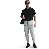 Nike Inter Milan Tech Fleece Joggingbroek 2025-2026 Lichtgrijs Donkerblauw