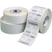 Zebra Technologies 3012912-T Witte Rechthoekige Printer Labels Ø 19 mm