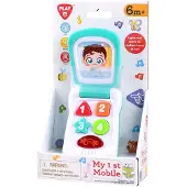 Playgo Play speelgoed telefoon inklapbaar met geluid en bewegend scherm.