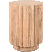 Label51 - Bijzettafel Novan - Bruin - 35x35x48cm