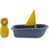 Trixie Badspeelgoed Zeilboot - Mr. Lion †“ Siliconen Bad Speelgoed †“ Drijvend Speelgoed voor Peuters †“ Vanaf 12 Maanden
