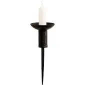 Madam Stoltz Kandelaar Stick Zwart 17 x ø6,5