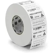 Zebra 880350-050 (Z-Ultimate 3000T) Etiket Zwart op wit (102 mm x 51 mm) 4 rollen