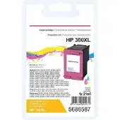 Viking 300XL compatibele HP inktcartridge CC644EE cyaan, magenta, geel