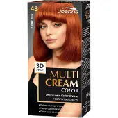 Joanna - Multi Cream Color Hair Dye 43 Flame Redhead
