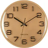 Karlsson Wandklok 3D Numbers - Goud - Ø30cm - Wandklok Scandinavisch
