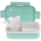 Rex London Lunchbox dubbelwandig met vakken van Lichtblauw