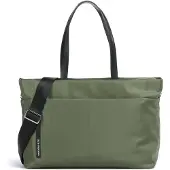 Mandarina Duck Schoudertas met laptopvak Hunter Shopper Military Green Donkergroen