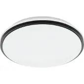 Eglo Badkamer plafondlamp Pinetto Ø 34cm - zwart