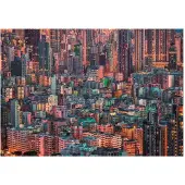 Clementoni - Puzzel - 1500 Stukjes - The Hive Hong Kong - Puzzel Voor Volwassenen - High Quality Collection