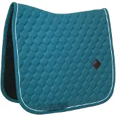 Kentucky Horsewear Horsewear - Zadeldoek melange dressuur donker groen