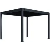 Paragon Aluminium paviljoen grand tuscan lamellendak 3,7x4,3 meter