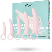 Vuxen - Vaginale Dilator Set - Dilator Vrouw - Vaginisme Set - Dildo Set - Bekkenbodemtrainer Vrouw - Vaginale Gezondheid - Lichtroze