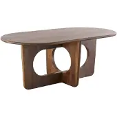 Profijt Meubel Eettafel Aseri mangohout 180x90 cm Deens ovaal