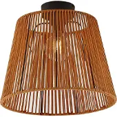 QAZQA Japandi buiten plafondlamp met oranje touw IP54 - Jayla