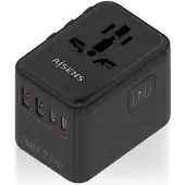 Aisens ASPS-2A2C08-BK, Interne voeding, AC, 12V, 3A, Zwart