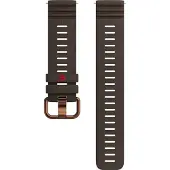 Polar Siliconen Bandje Bruin 22mm