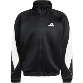 Adidas Sportsweatvest 'Stadium' zwart / wit
