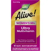Nature'S Way Alive! Vrouwen 50+ Ultra Multivitamine (60 Tabletten) - vitamines, multivitamines - multivitamines