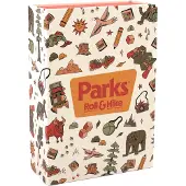 Keymaster Games Parks Roll & Hike | Strategic Dice Game | Explore The Wild Wonder of The US National Parks on Game Night | Packable Travel Game for Ki