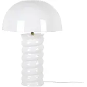 Leitmotiv Tafellamp Gracio - Glanzend wit - Ø30cm - Scandinavisch