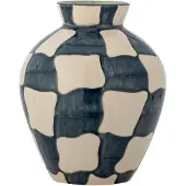 Bloomingville Check vaas blauw - 82072602