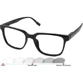 Vista Bonita Leesbril Cubo Photochromic-Black Vibe-+2.50