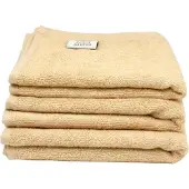 ADA - Bamboe handdoek – 30x50cm – Zand - 3 stuks