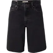 Levi's Jeans 'Baggy Dad Jort' black denim