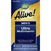 Nature'S Way Alive! Ultra Multivitamine voor Mannen (60 Tabletten) - vitamines, multivitamines - multivitamines