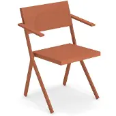 Emu Mia tuinstoel van metaal 4 stuks
