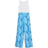 Desigual Jumpsuit blauw / aqua / wit