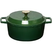 Mareld En Pot 5 L - Bloempotten Gietijzer Glossy Green - MAR0350