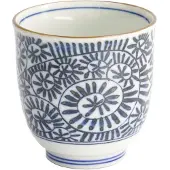 Tokyo Design Studio - Theekopje - Blauw/Wit - 8x7,9 cm